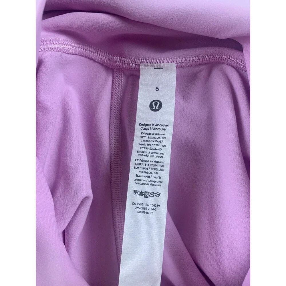 Lululemon Align Short 4” Inseam Size 6